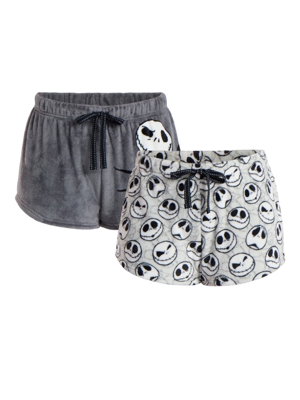 2X 18W-20W Disney Women's Nightmare Before Christmas Minky Sleep Shorts